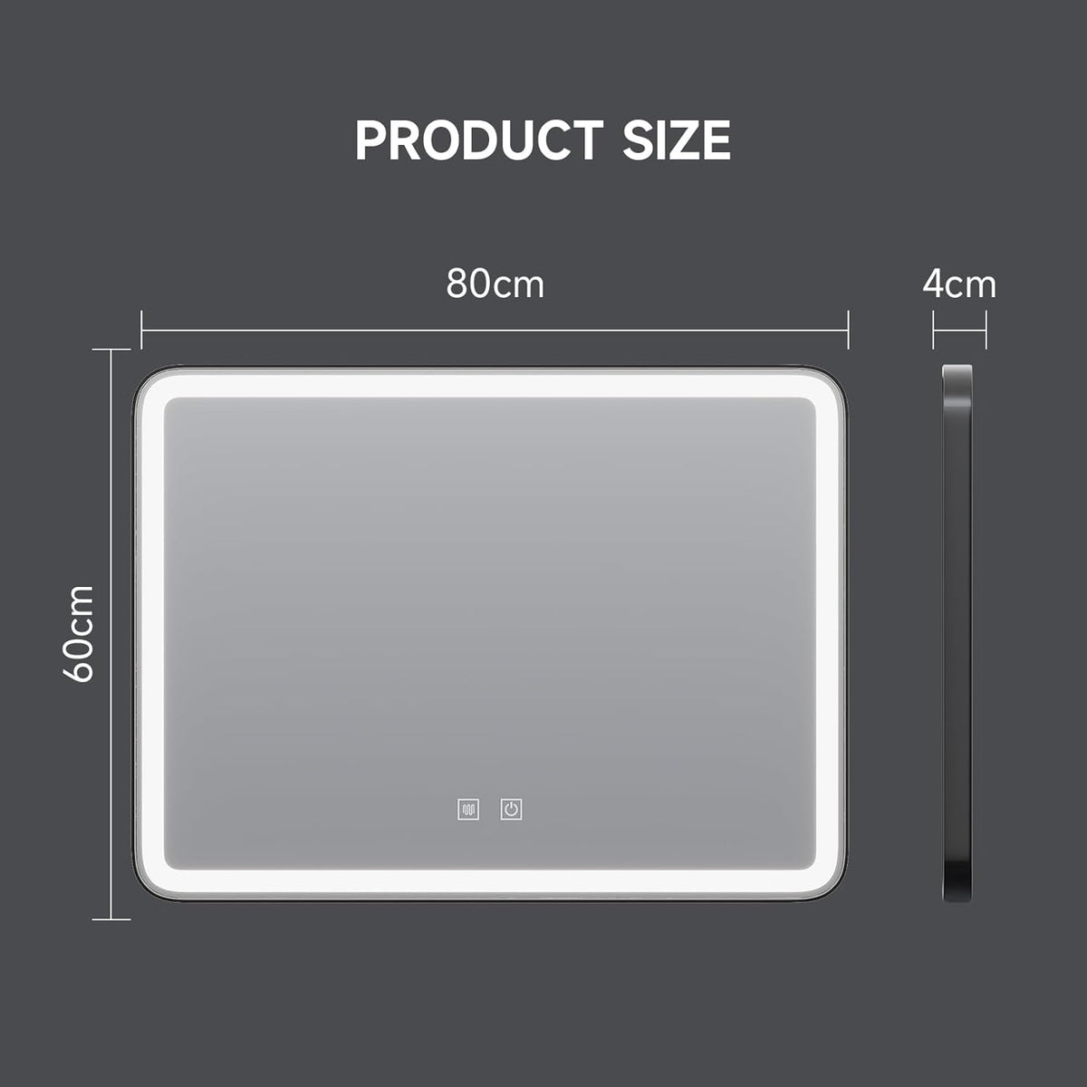 Lumire™ Rectangular Bathroom Mirror™