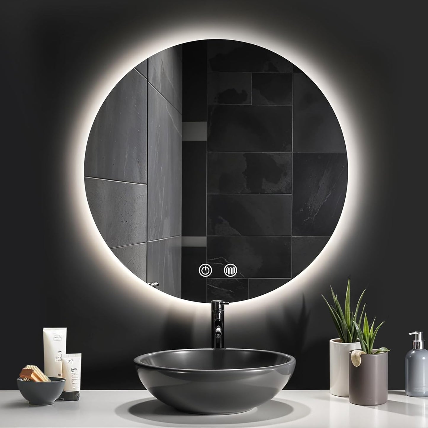 Lumire™ Round LED Bathroom Mirror™