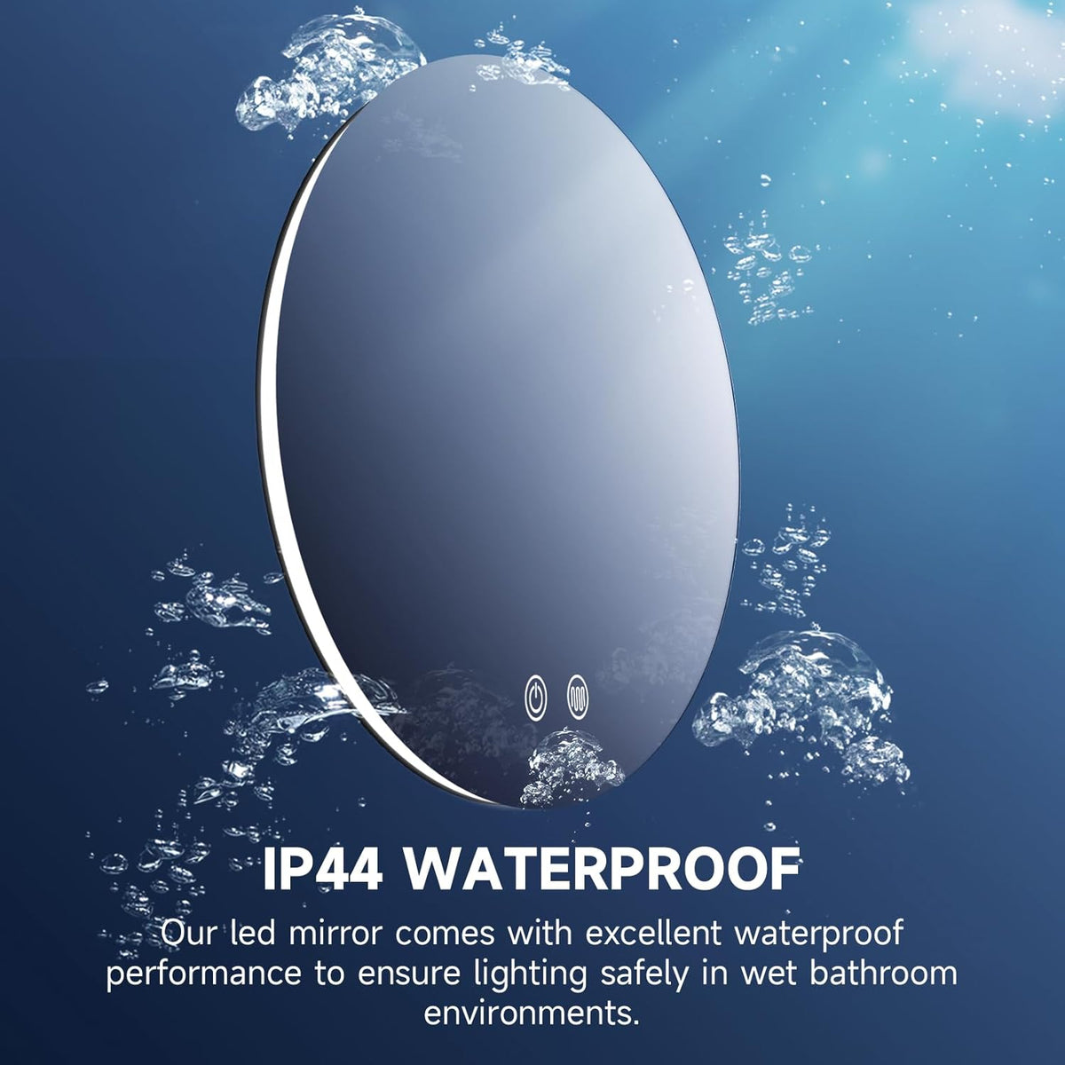 Lumire™ Round LED Bathroom Mirror™