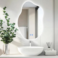 Lumire™ Abstract Bathroom Mirror