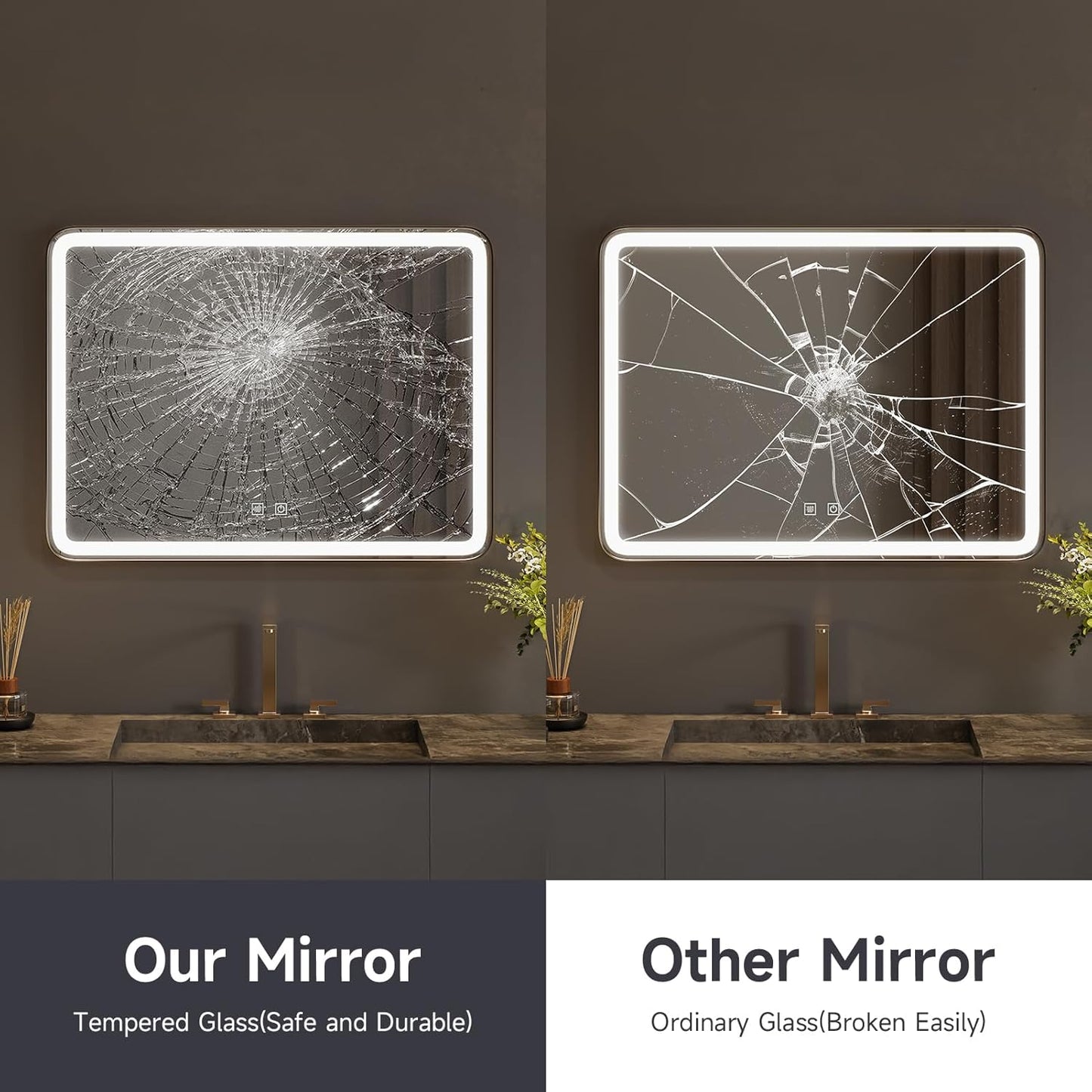 Lumire™ Rectangular Bathroom Mirror™